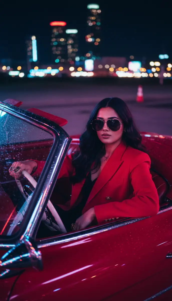 Car cinematic photography prompt