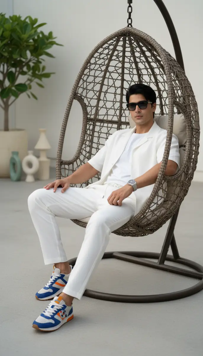 Cinematic Fashion Editorial Portrait