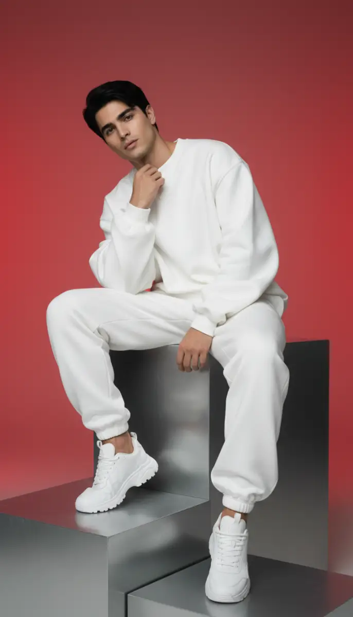 Futuristic White Comfort Editorial