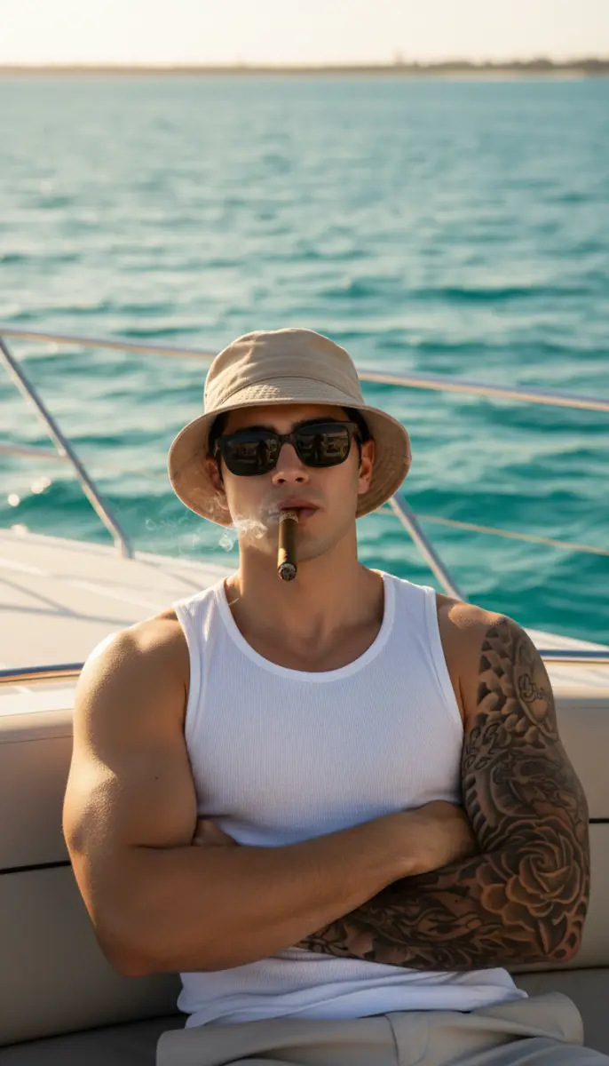 Golden Hour Yacht Lifestyle