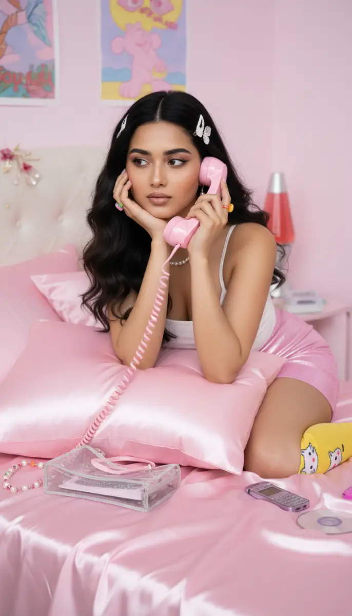 Glamorous Y2K Indian Dreamer