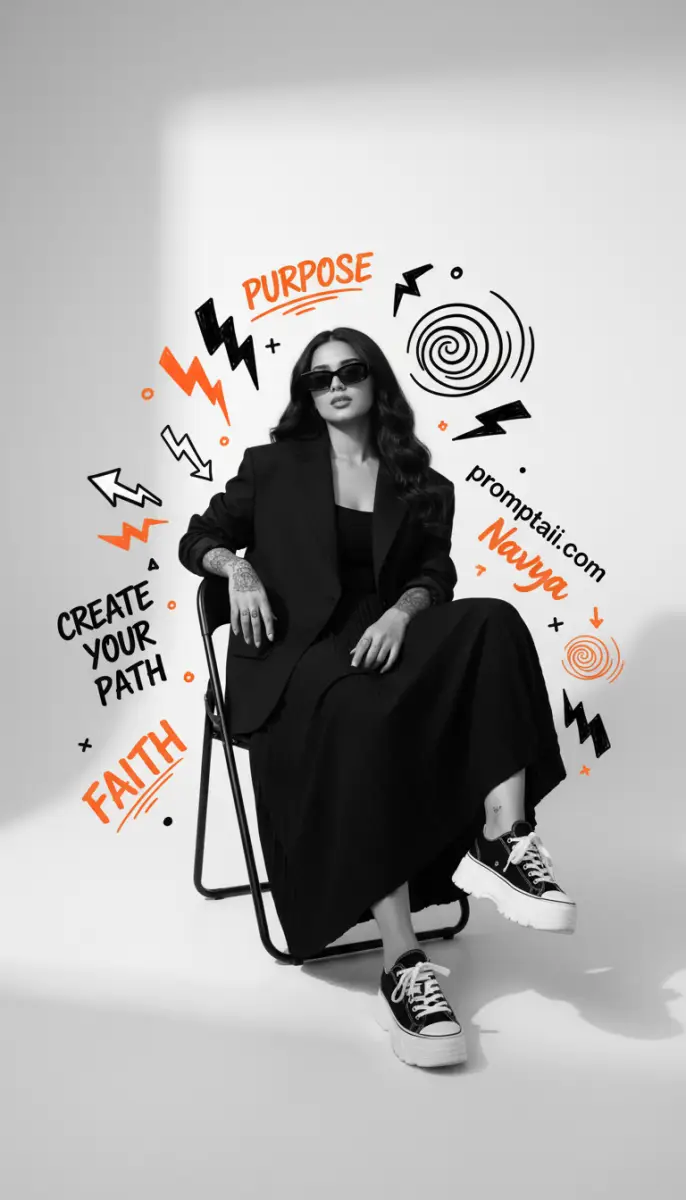 Graffiti Purpose Studio Portrait