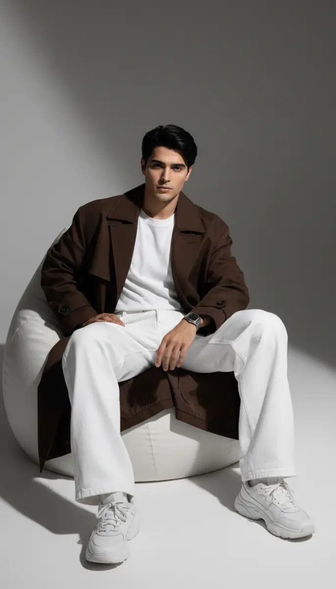 Hyper-realistic Urban Drip Editorial