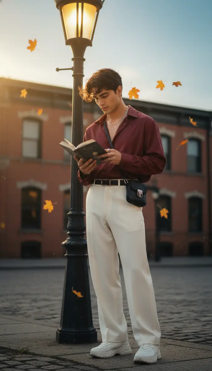 Golden Hour Reading: Autumn Street Style