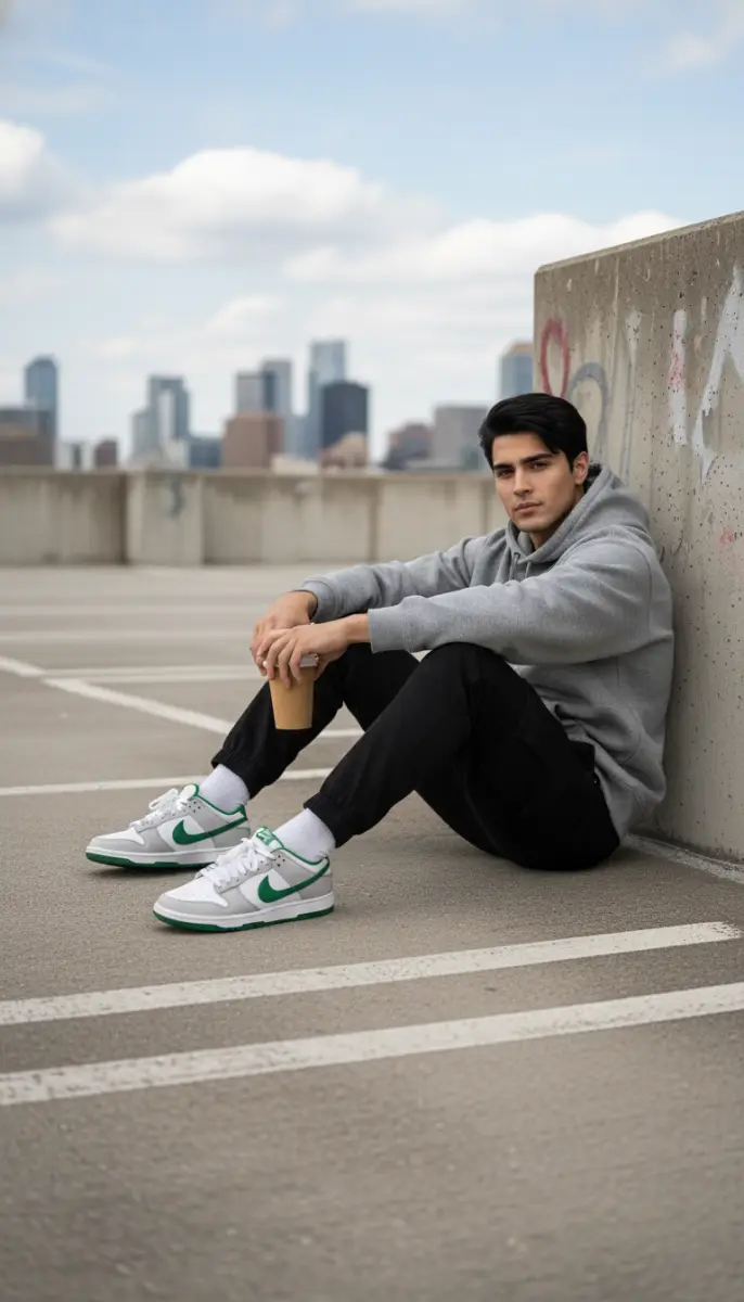 Rooftop Relaxation: Urban Style and Skyline Views