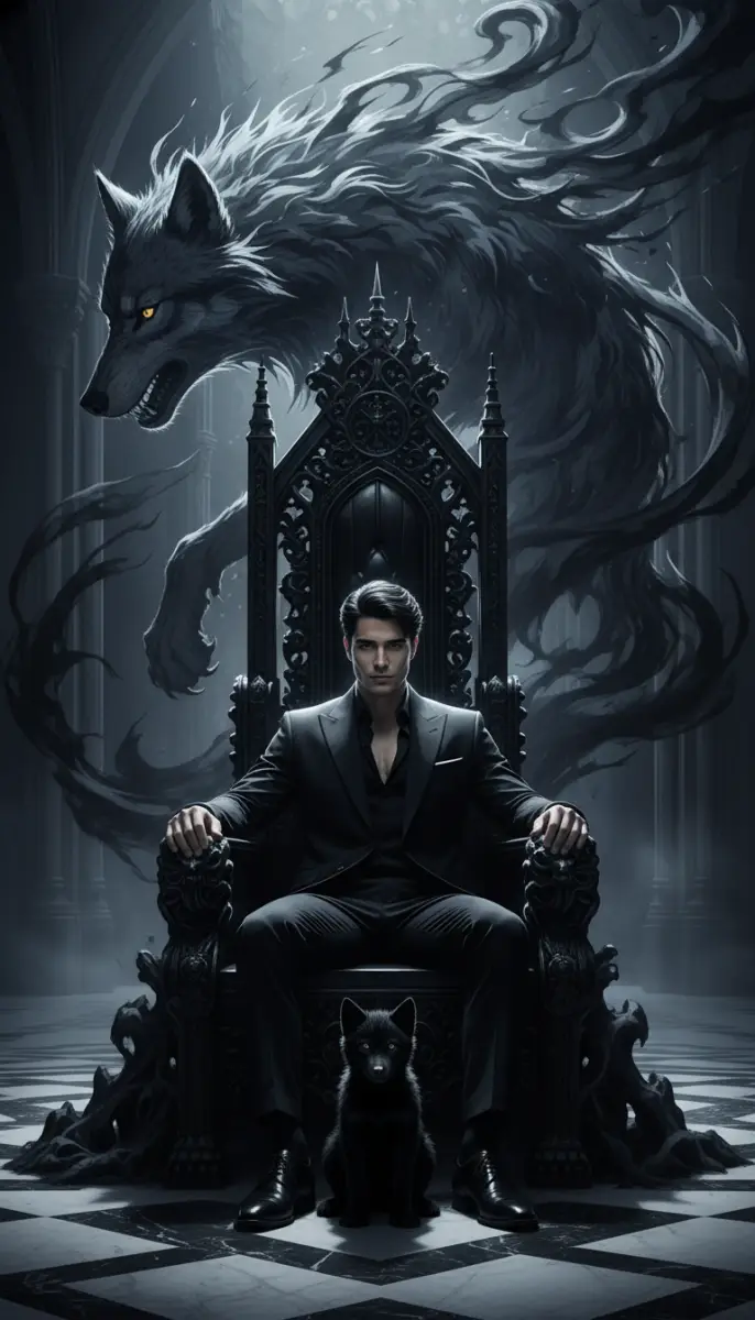 Shadow King and the Spectral Wolf