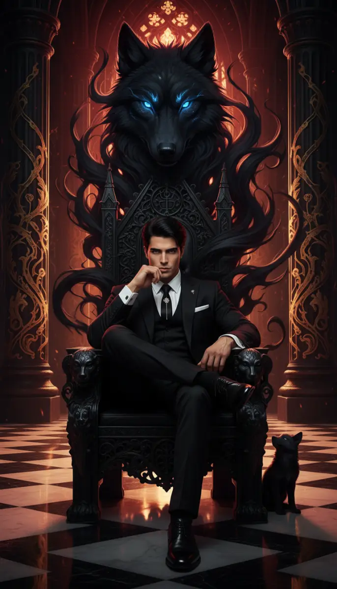 The Wolf King on the Obsidian Throne