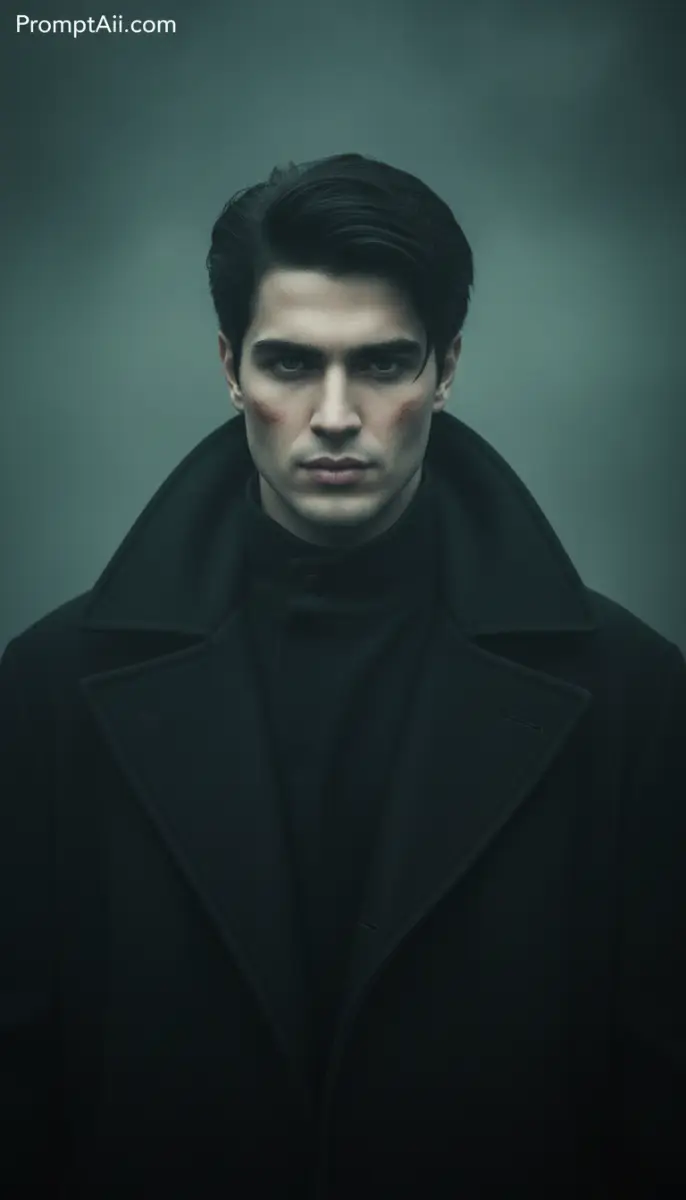 Cinematic Portrait of a Brooding Gentleman