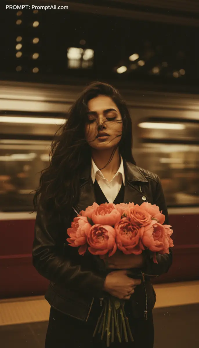 Cinematic railway photography