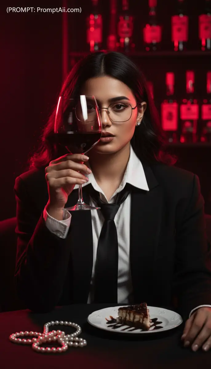 The Enigmatic Toast in Red Light