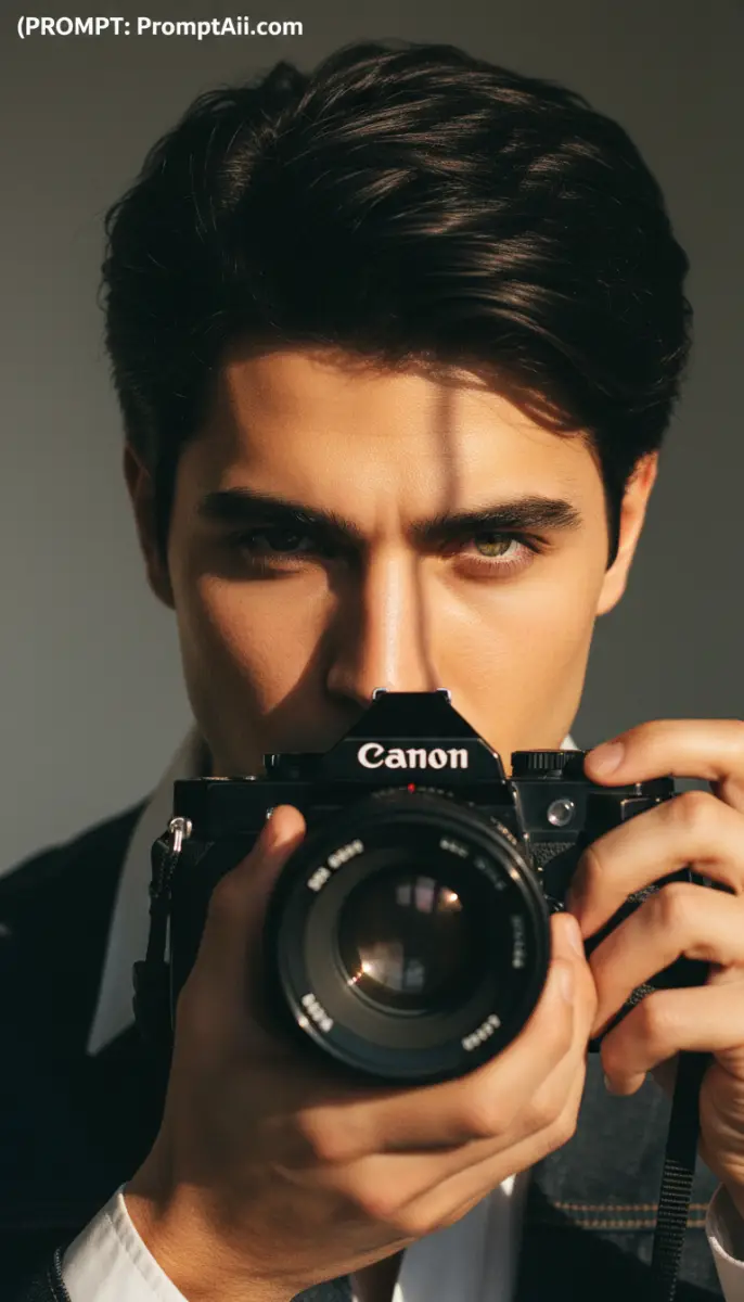 Man Behind the Canon Lens: Dramatic Portrait