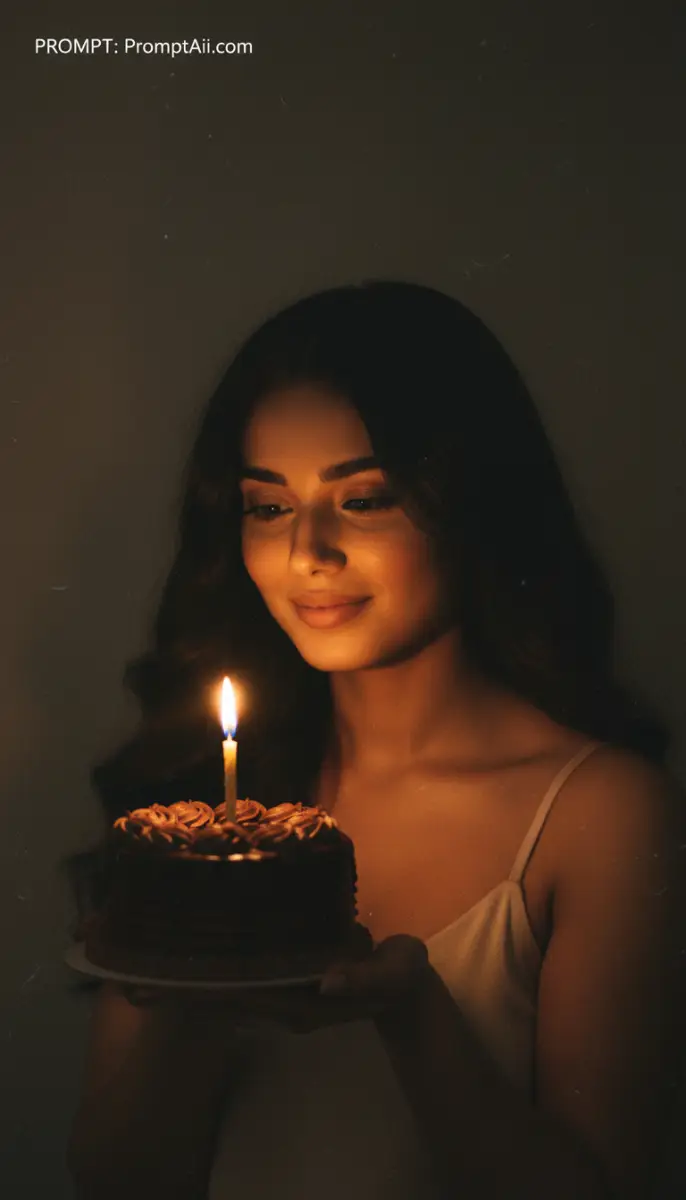 Candlelit Birthday Wish