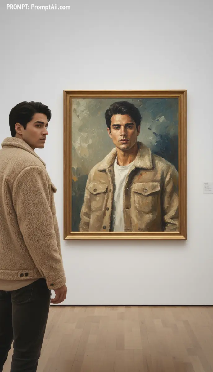 Your photo to Oil Painting Portrait of yourself self in Gallery